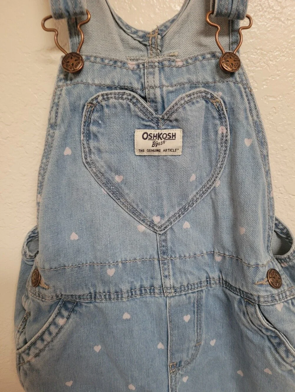 OshKosh B'gosh Light Blue Denim Toddler Overalls